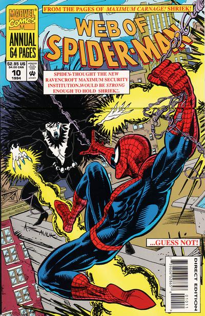 WEB OF SPIDER-MAN (1985) ANNUAL #10