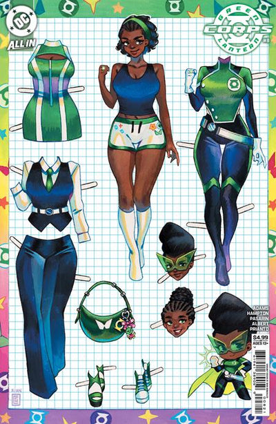 GREEN LANTERN CORPS (2025) #8 CVR B RIAN GONZALES CARD STOCK VAR (STARBREAKER SUPREMACY)