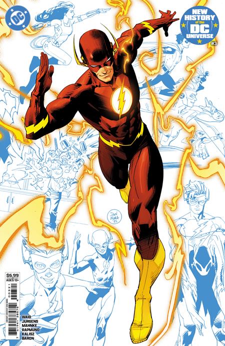 NEW HISTORY OF THE DC UNIVERSE (2025) #3 CVR B DAN MORA CARD STOCK VAR