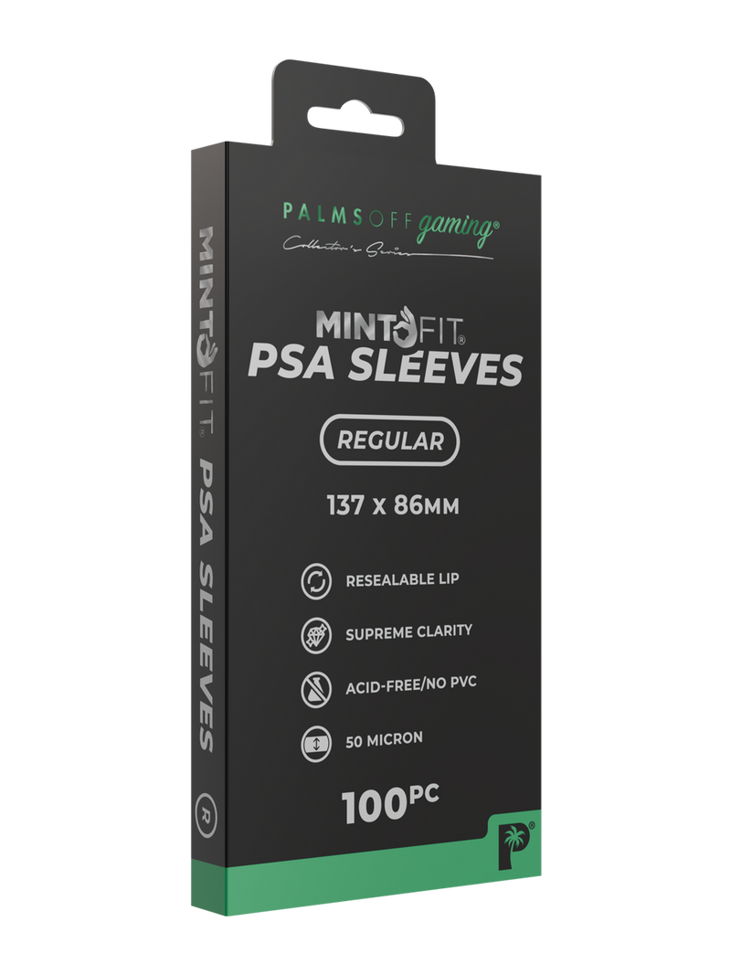 PALMS OFF GAMING MINTFIT PSA GRADED CARD SLEEVES REGULAR
