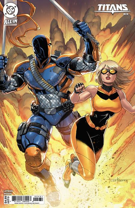 TITANS (2023) #24 CVR C TYLER KIRKHAM CARD STOCK VAR