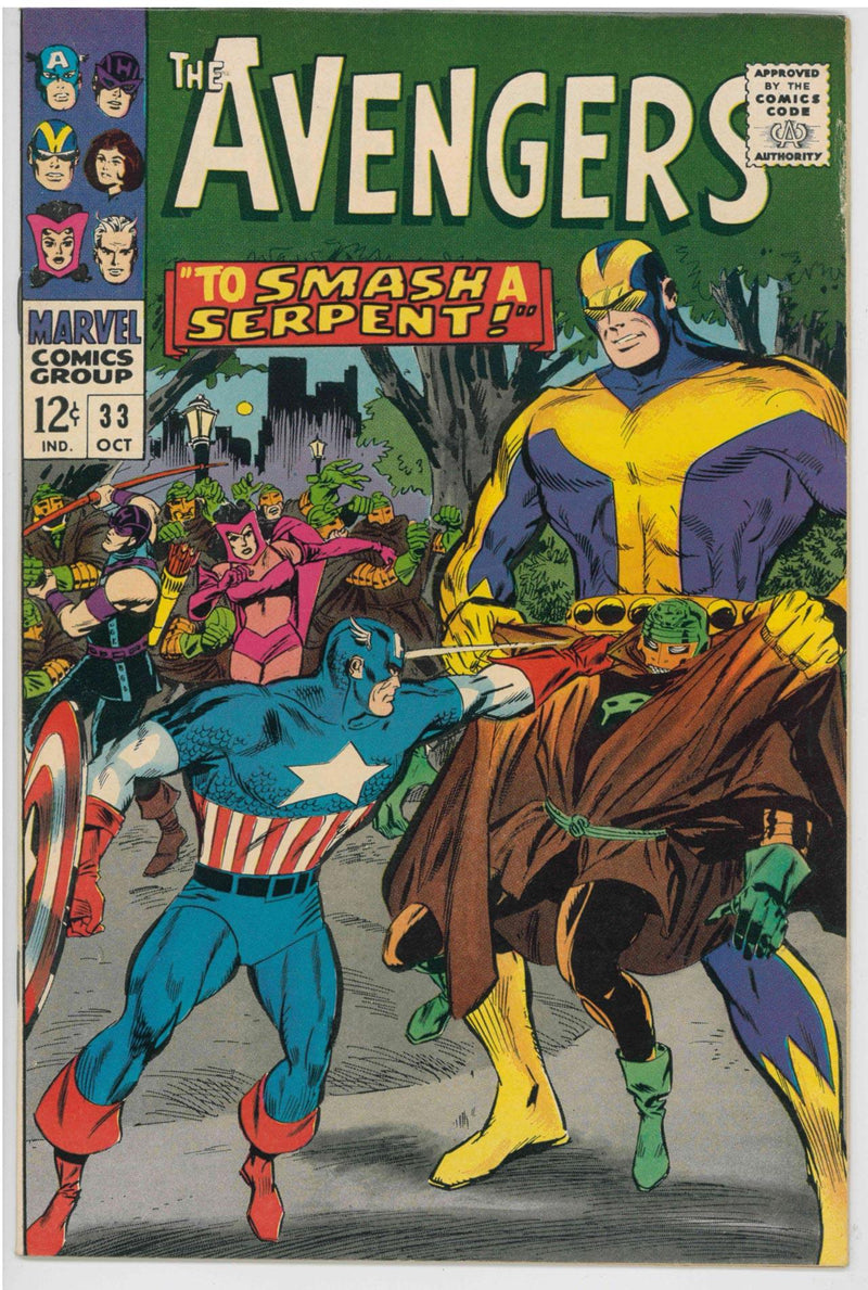 AVENGERS (1963) #33 (VF)