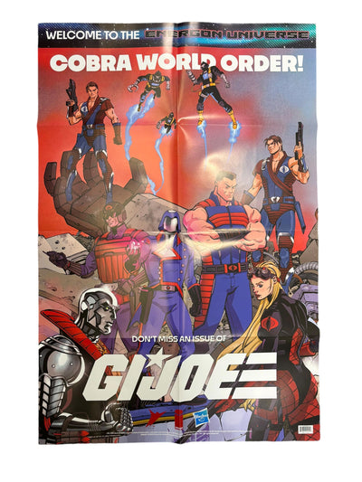 GI JOE 2024  / DUKE DOUBLE SIDED FOLDED PROMO POSTER