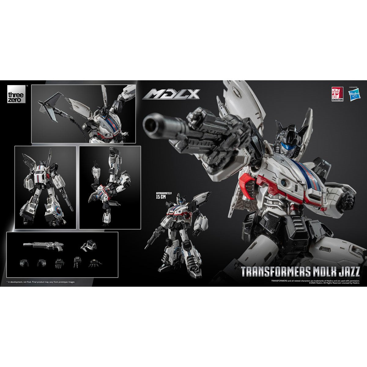 TRANSFORMERS MDLX JAZZ AF