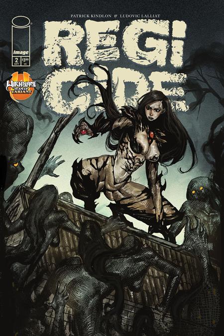 REGICIDE (2026) #2 CVR E AKILA GABRIEL WITCHBLADE TEAM UP VAR