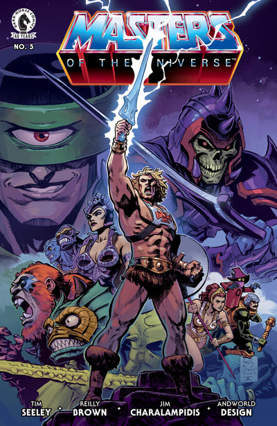 HE-MAN AND THE MASTERS OF THE UNIVERSE (2025) #5 CVR A REILLY BROWN