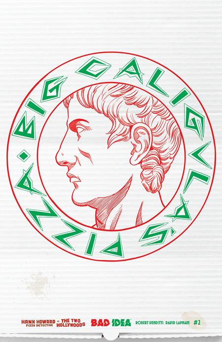 HANK HOWARD PIZZA DETECTIVE THE TWO HOLLYWOODS (2026) #2 CVR C DAVID LAPHAM PIZZA BOX DESIGN