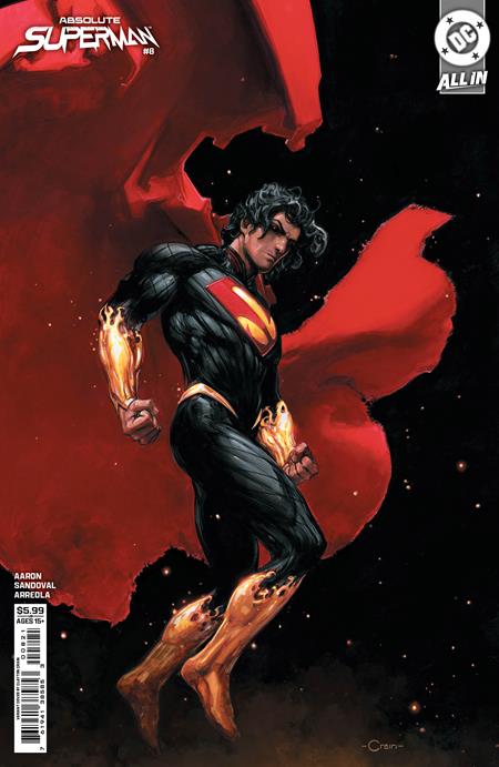 ABSOLUTE SUPERMAN (2024) #8 CVR B CLAYTON CRAIN CARD STOCK VAR