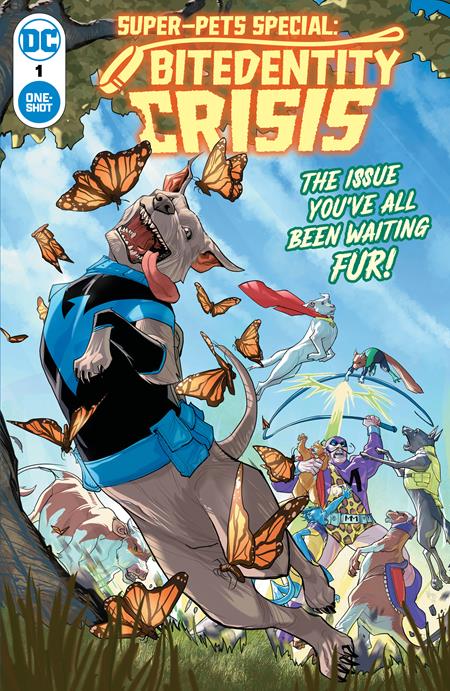 SUPER-PETS SPECIAL BITEDENTITY CRISIS (2024) #1 (ONE SHOT) CVR A PETE WOODS