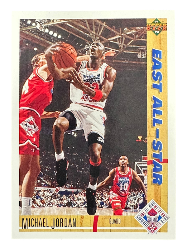 1991-92 UPPER DECK BASKETBALL #69 MICHAEL JORDAN EAST ALL-STAR