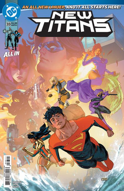 NEW TITANS (2023) #33 CVR A TAURIN CLARKE