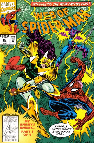 WEB OF SPIDER-MAN (1985) #99