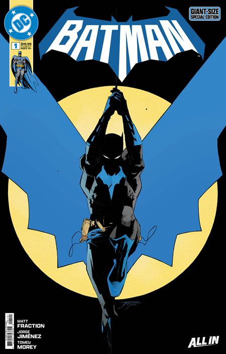 (DAMAGED) BATMAN (2025) #1 GIANT SIZED SPECIAL EDITION CVR B JORGE JIMENEZ FOIL VAR - SEE NOTES
