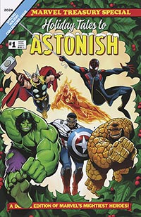 MARVEL HOLIDAY TALES TO ASTONISH (2024) #1 WRAPAROUND HOMAGE VAR