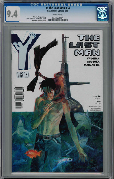 CGC Y: THE LAST MAN (2002) #34 (9.4)