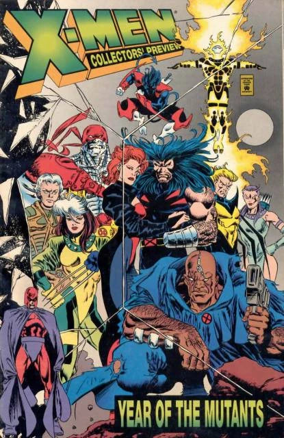 X-MEN YEAR OF THE MUTANTS COLLECTORS PREVIEW (1995) #1 (ONE SHOT) (VF)