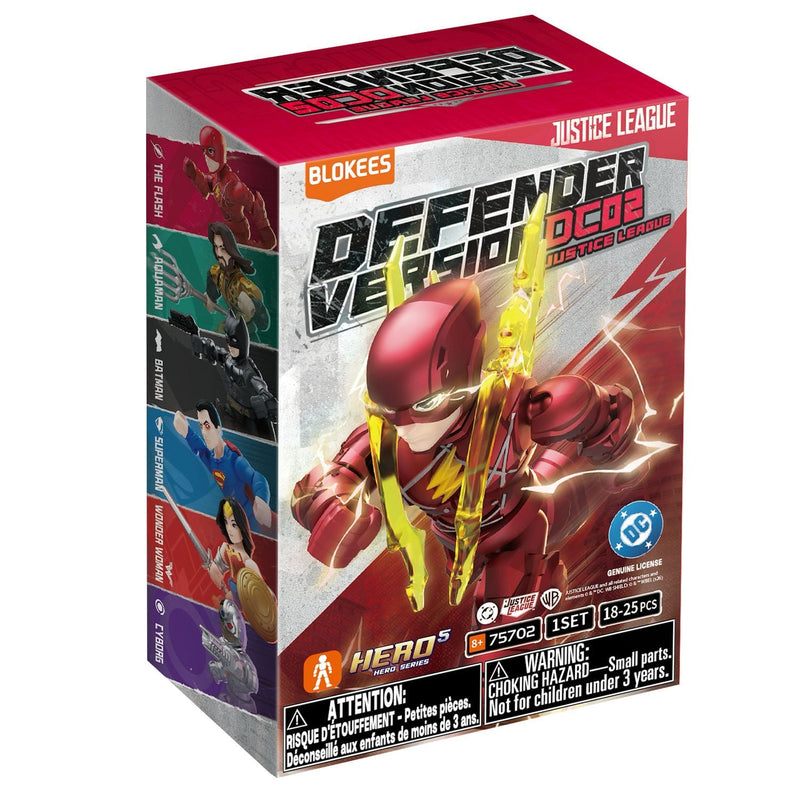 BLOKEES DC JUSTICE LEAGUE DEFENDER VERSION 02 MODEL (BLIND BOX)