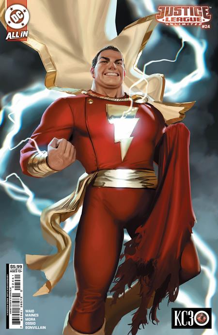 JUSTICE LEAGUE UNLIMITED (2024) #24 CVR F STJEPAN SEJIC KINGDOM COME 30TH ANNIVERSARY CARD STOCK VAR