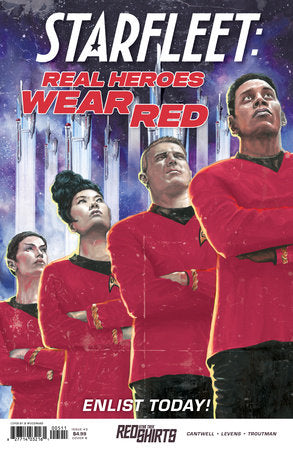 STAR TREK RED SHIRTS (2025) #3 CVR B WOODWARD FEDERATION RECRUITMENT