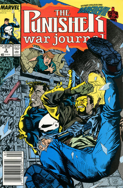 PUNISHER WAR JOURNAL (1988) #3 NEWSSTAND EDITION