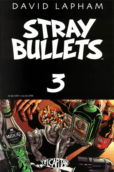STRAY BULLETS (1995) #3 FOURTH PRINTING (VF)