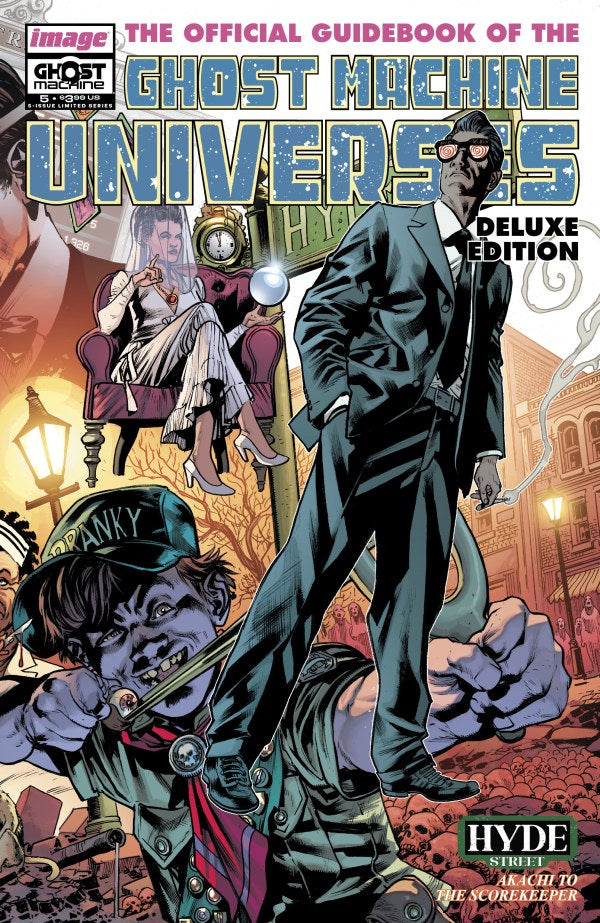 GHOST MACHINE THE OFFICIAL GUIDEBOOK (2026) #5 CVR B BRYAN HITCH & BRAD ANDERSON WRAPAROUND