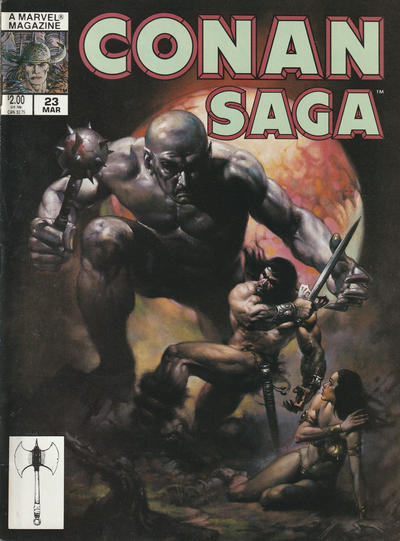 CONAN SAGA (1987) #23 (VF/NM)
