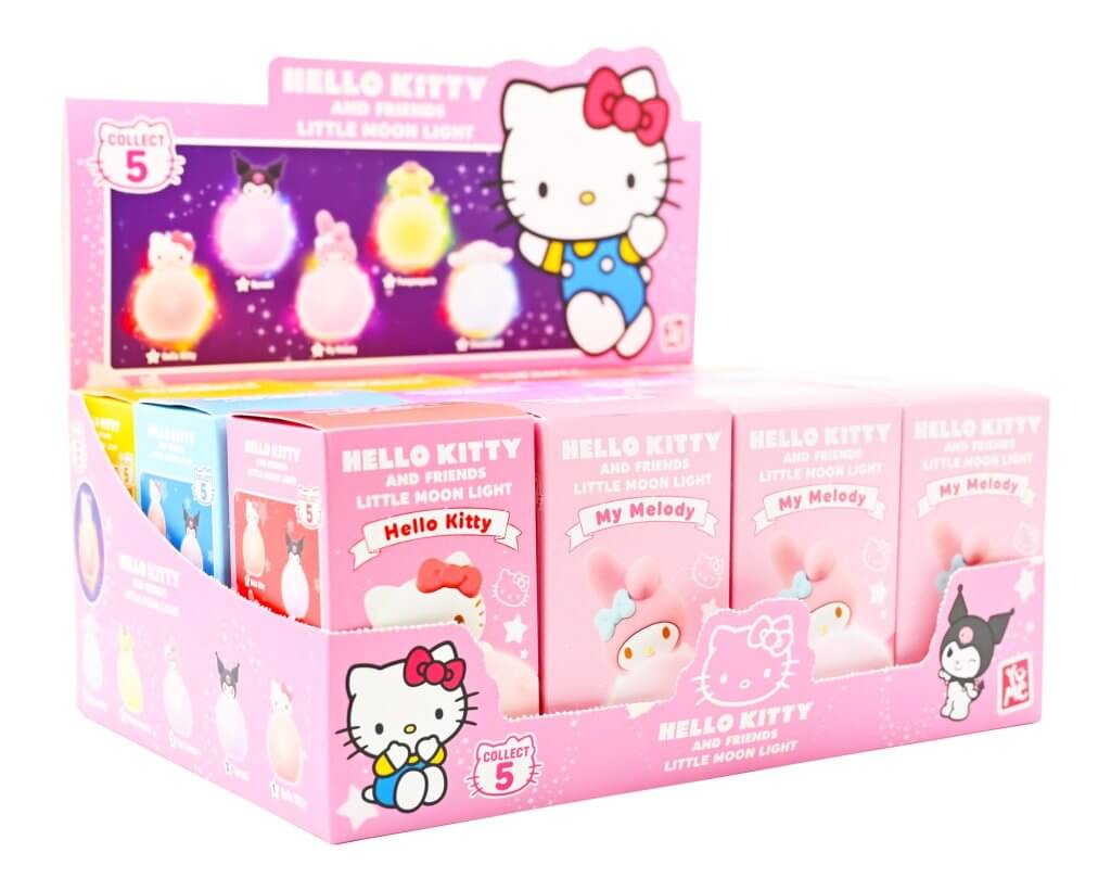 HELLO KITTY LITTLE MOON LIGHT FIGURINE COLLECTION (RANDOMLY ALLOCATED)