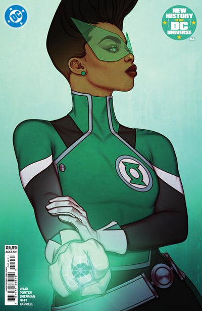 NEW HISTORY OF THE DC UNIVERSE (2025) #4 CVR C JENNY FRISON CARD STOCK VAR