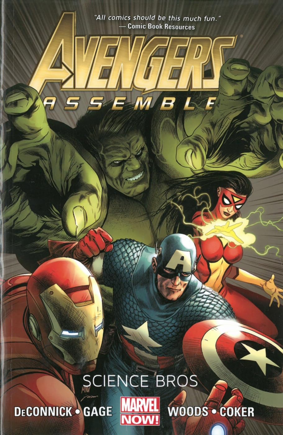AVENGERS ASSEMBLE TP SCIENCE BROS NOW