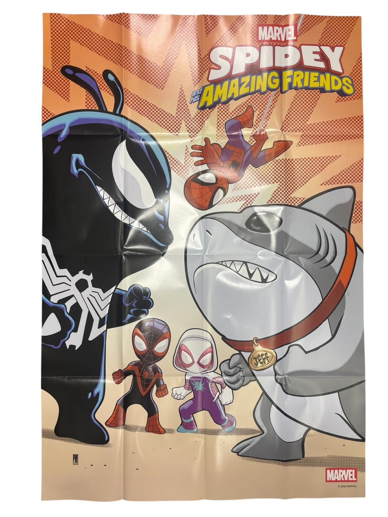 SPIDEY & HIS AMAZING FRIENDS FOLDED PROMO POSTER