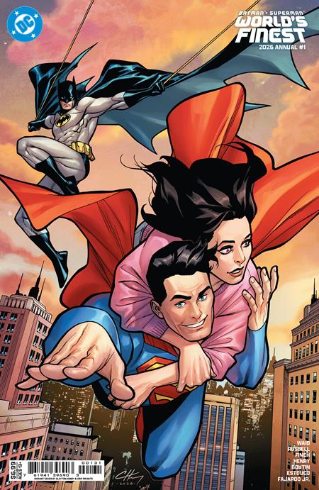 BATMAN SUPERMAN WORLDS FINEST (2022) ANNUAL #2026 (ONE SHOT) CVR C CLAYTON HENRY CARD STOCK VAR