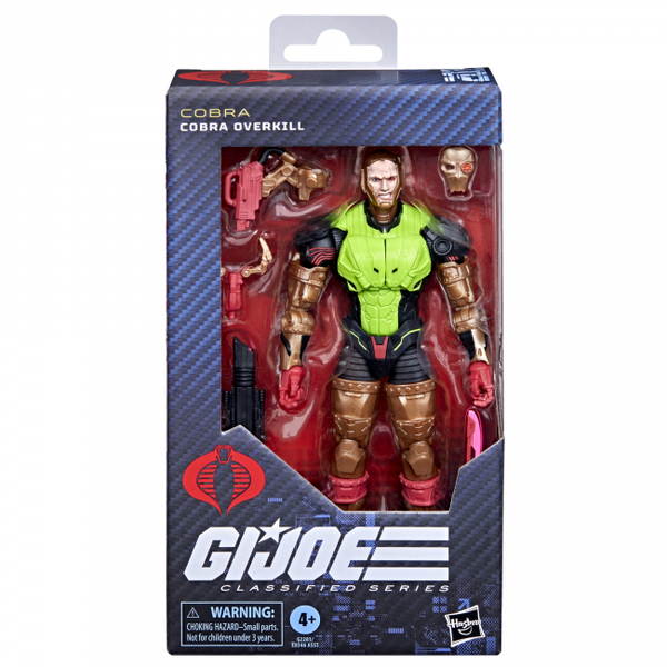 GI JOE CLASSIFIED SERIES #201 COBRA OVERKILL AF