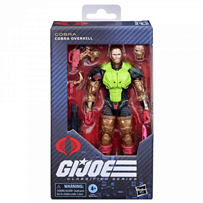 GI JOE CLASSIFIED SERIES #201 COBRA OVERKILL AF
