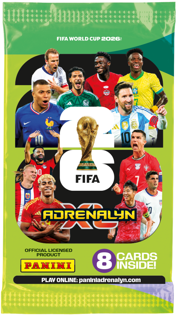 2026 PANINI FIFA WORLD CUP ADRENALYN XL SOCCER CARD PACK