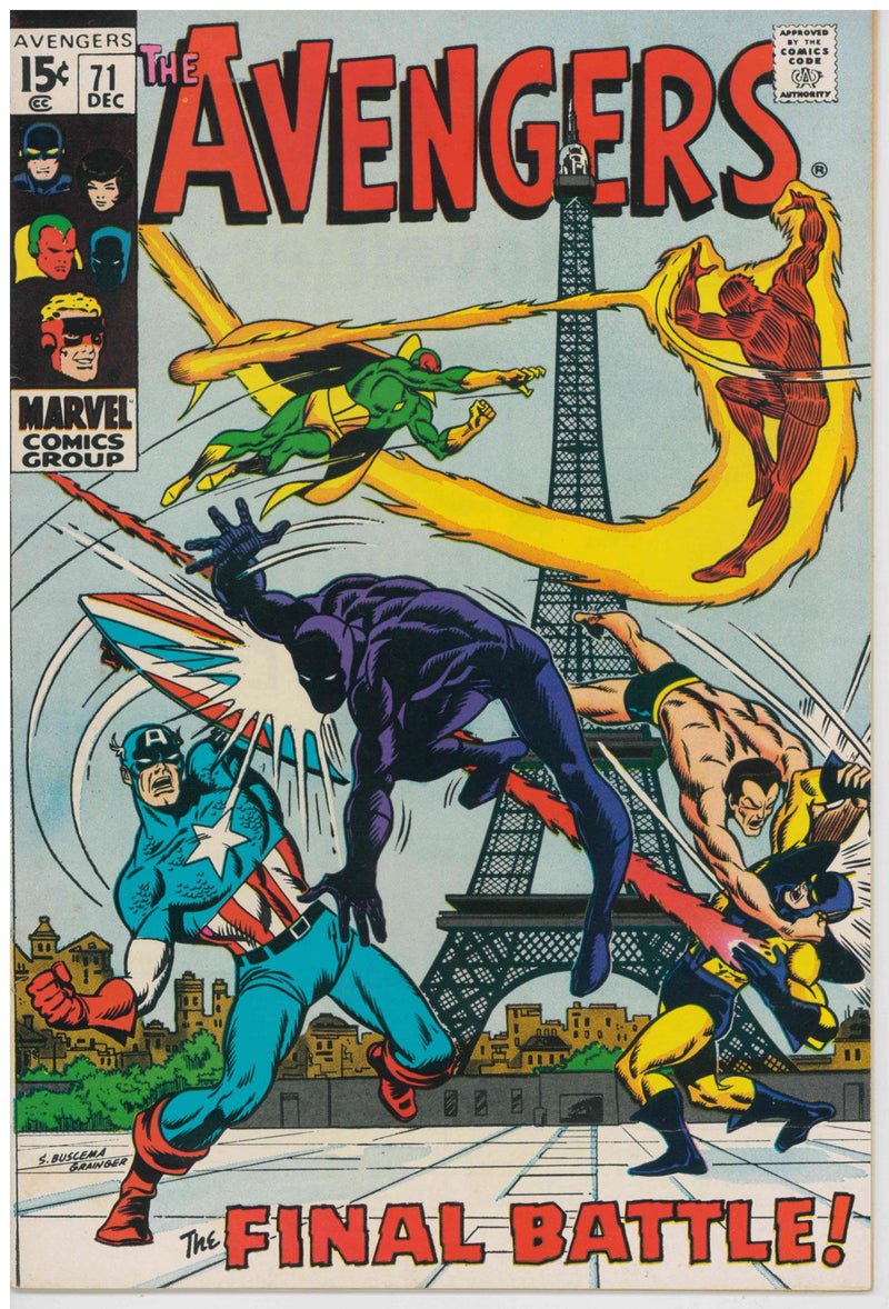 AVENGERS (1963) #71 (FN) - FIRST APPEARANCE (SEE NOTES)