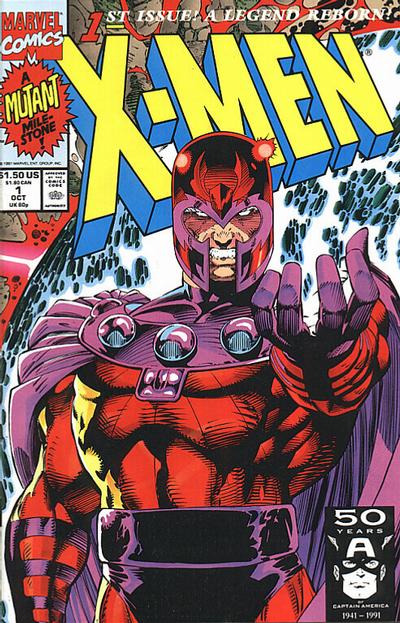 X-MEN (1991) #1 - SET OF FIVE COVERS