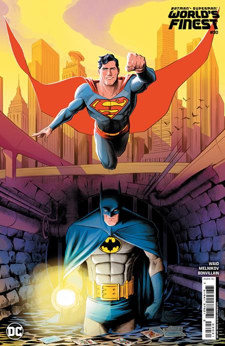 BATMAN SUPERMAN WORLDS FINEST (2022) #30 CVR E INC 1:25 DANIEL BAYLISS CARD STOCK VAR