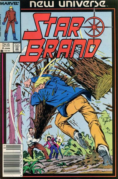 STAR BRAND (1986) #4 NEWSSTAND EDITION (VG/FN)