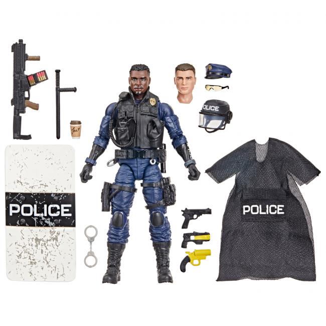 GI JOE CLASSIFIED SERIES LEGACY COLLECTION ACTION JOE POLICE EMERGENCY SERVICE UNIT (ESU) AF