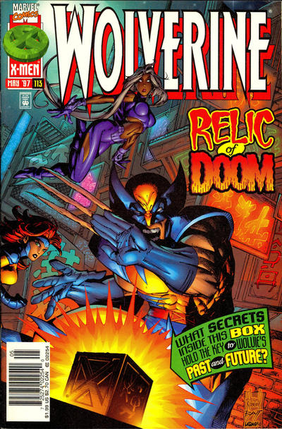 WOLVERINE (1988) #113 NEWSSTAND EDITION (VF)