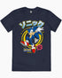 (L) SONIC JP T-SHIRT NAVY BLUE