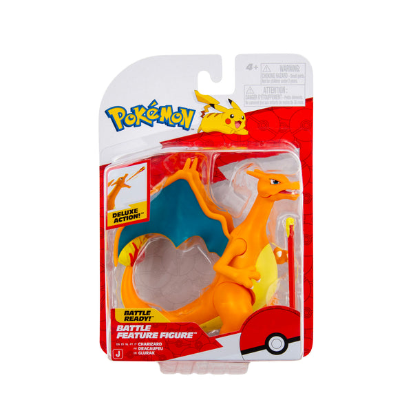 POKEMON 4.5 INCH CHARIZARD BATTLE FIGURE