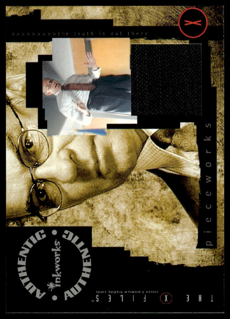 2003 INKWORKS X-FILES SEASON 9 PIECEWORKS COSTUME #PW5 SKINNER PANTS