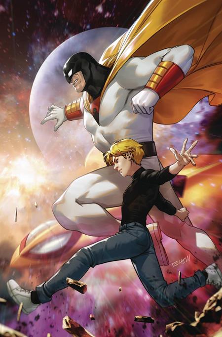 SPACE GHOST JONNY QUEST SPACE QUEST (2025) #2 CVR M INC 1:15 DERRIK CHEW FOIL VIRGIN VAR
