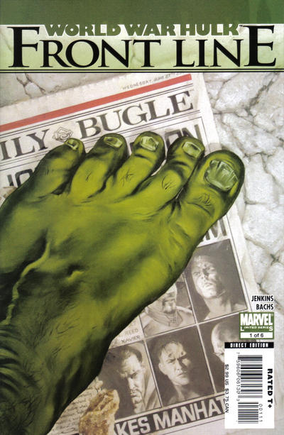 WORLD WAR HULK FRONT LINE (2007) #1 WWH