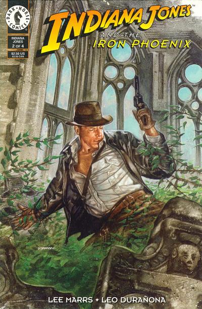 INDIANA JONES AND THE IRON PHOENIX (1994) - SET OF FOUR (VF/NM)
