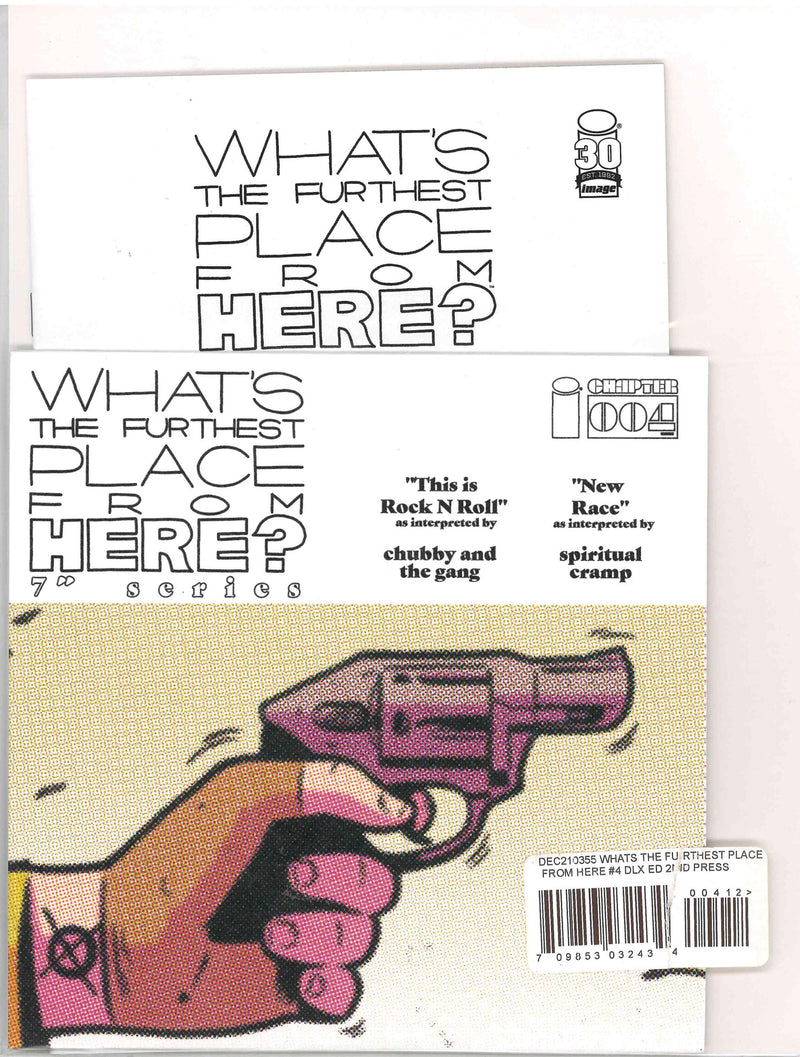 WHATS THE FURTHEST PLACE FROM HERE (2021) #4 DELUXE EDITION 7 INCH RECORD 2ND PRESS