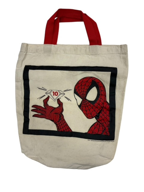 ULTRA RARE VINTAGE DIAMOND COMICS 10TH ANNIVERSARY SPIDER-MAN TOTE (1992)