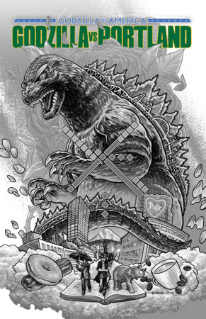 GODZILLA VS AMERICA PORTLAND (2026) #1 (ONE SHOT) 2ND PRINTING VAR